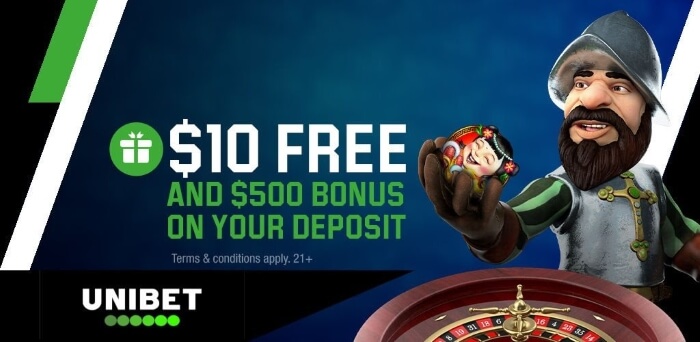 unibet 10 dollar bonus